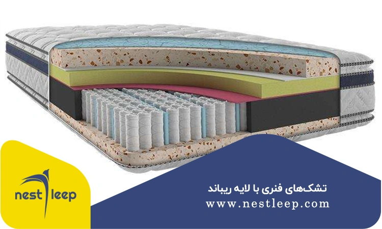 تشک ریباند چیست؟ 6 تشک_های فنری با لایه ریباند