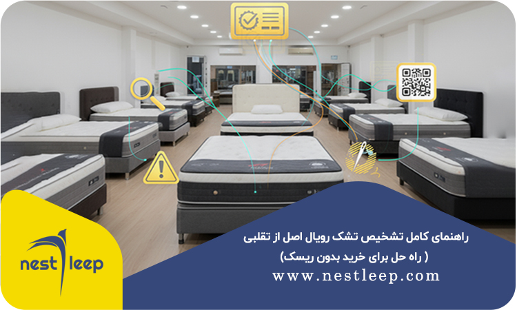 تشخیص تشک رویال اصل از تقلبی